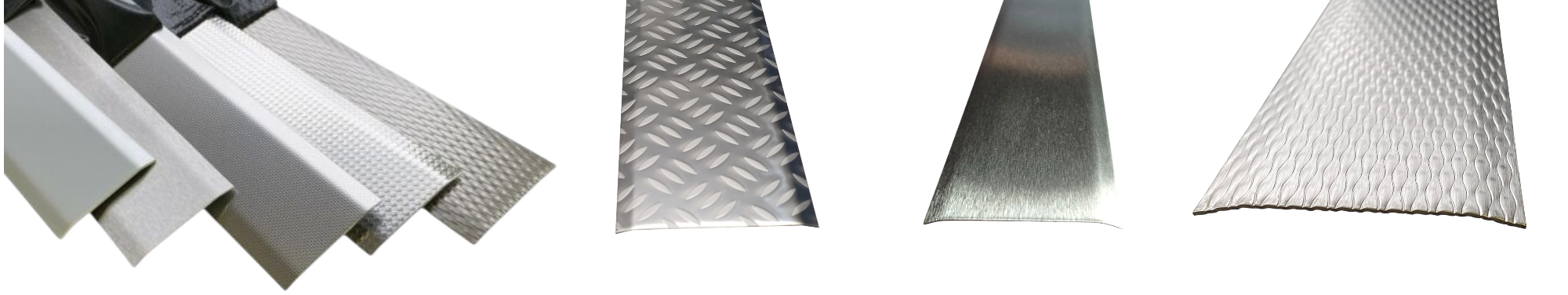 Übergangsprofil und Höhenausgleichsprofiil aus Edelstahl